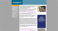 Desktop Screenshot of elizabethgowing.com
